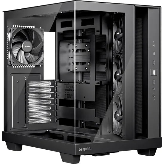 GABINETE BE QUIET! LIGHT BASE 500 /4 FAN/BLACK (BGW83) 1GTA.BR
