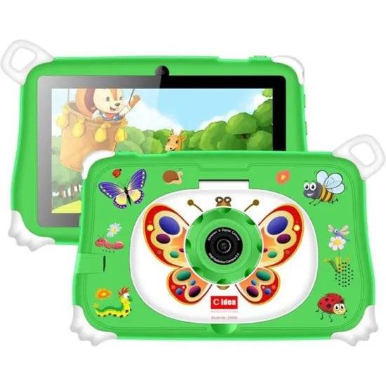 TABLET C IDEA CM86 KIDS WIFI 7"" 8GB/256GB PEN+ACCS KIDS GREEN