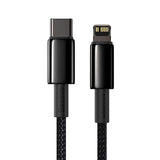 CABLE USB-C/LIGHTNING BASEUS CATLWJ-01 20W 1M BLACK 151588