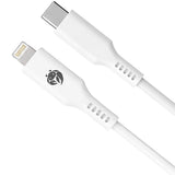 CABLE USB-A/LIGHTNIN KRAB KBAL30 1M WHITE