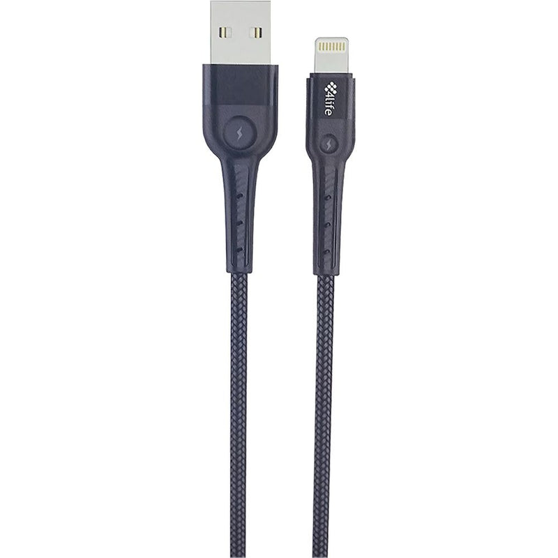 CABLE 4LIFE USB-A A LIGHTNING FLT2AL1B1M BLACK 117469