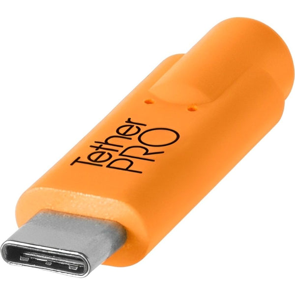 CABLE USB-A 3.0 A USB-C TETHER TOOLS 4.6M NARANJA – CONECTOR RECTO - CUC3215-ORG