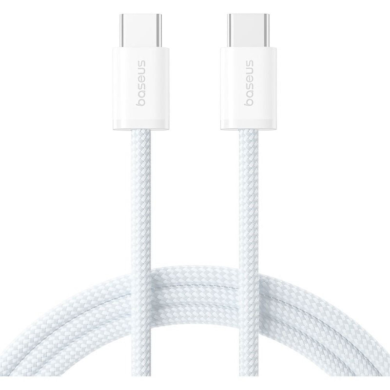 CABLE USB-C / USB-C BASEUS P10381400211-00 DYNAMIC 100W 1M WHITE 138860