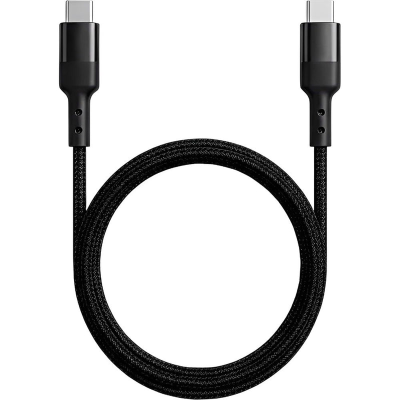 CABLE USB-C/USB-C MTEK MC-18CCM 1.8M 60W FAST CHARGE BLACK