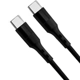 CABLE USB-C/USB-C MTEK MC-18CCM 1.8M 60W FAST CHARGE BLACK