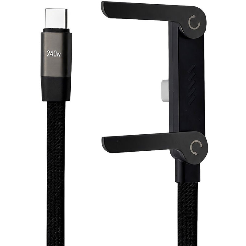 CABLE USB-C/USB-C MTEK MC-18CCMFS 1.8M 240W FAST CHARGE BLACK