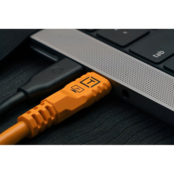 CABLE USB-C TETHER TOOLS OPTIMA 10GBPS 9.4M NARANJA – CONECTOR RECTO - CUC31G2-ORG
