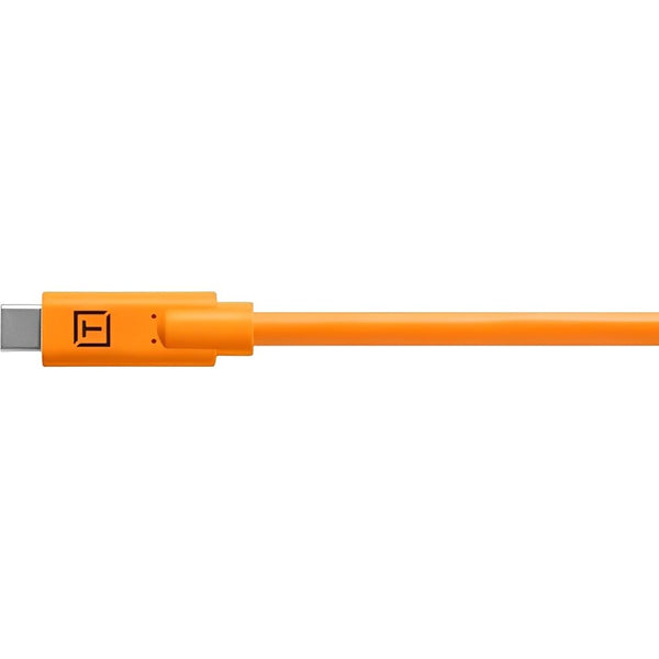 CABLE USB-C TETHER TOOLS OPTIMA 10GBPS 4.6M NARANJA – CONECTOR RECTO - CUC15G2-ORG
