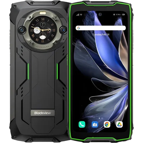 CEL BLACKVIEW BV9300 PRO 256GB/8GB 4G GREEN (BLACK/GREEN) RESIST. GOLPES/AGUA Product