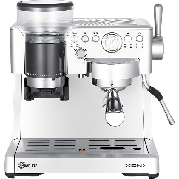 CAFETERA XION XI-CM92 EXPRESSO/CAPUCCINO VARISTA/1350W/20BARES/VAPO 220V