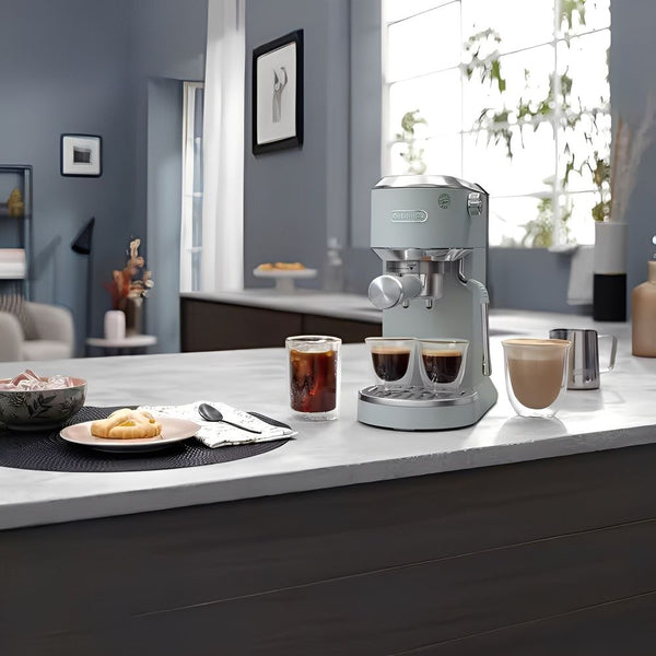 CAFETERA DELONGHI DEDICA DUO COLD BREW PISTACHO 952/480
