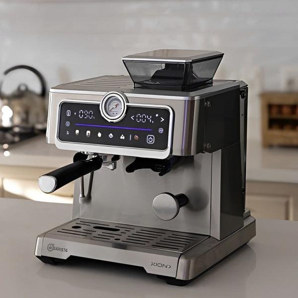 CAFETERA XION XI-CM90 EXPRESSO/CAPUCCINO VARISTA/850W/20BARES/VAPO 220V