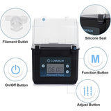 CAJA SECADORA DE FILAMENTO COMGROW P/ 2 FILAM. 1KG PLA/ABS/1.75-2.85MM/BLACK