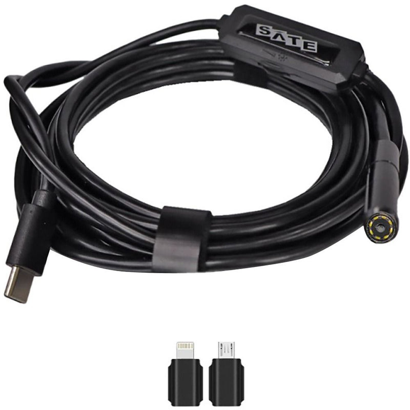 BOROSCOPIO CÁMARA INSPECCIÓN SATE 1M USB SMARTPHONE/1080P/IP67/LED A-GL931 144229