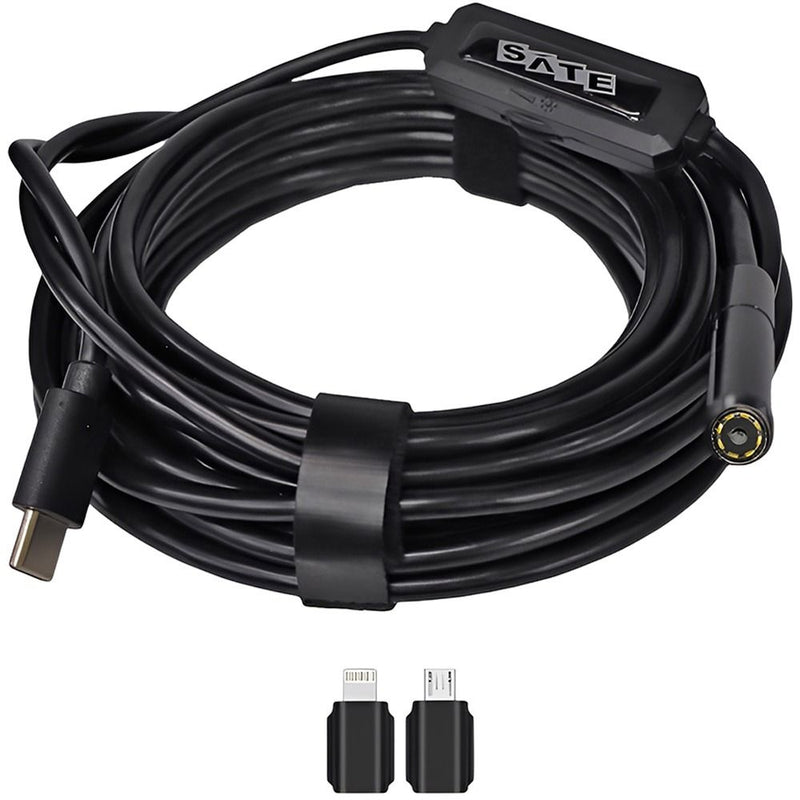 BOROSCOPIO CÁMARA INSPECCIÓN SATE 5M USB SMARTPHONE/1080P/IP67/LED A-GL935 144226