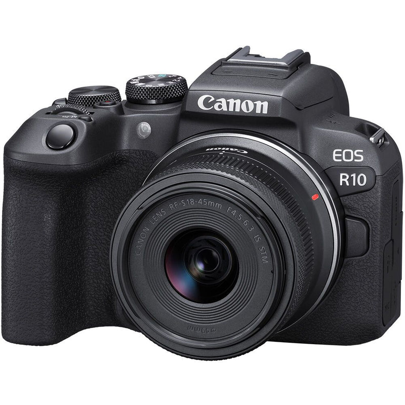 Cámara digital Canon EOS R10 24.2MP 3.0" RF-S Lente 18-45MM IS STM 100863