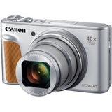 CAMARA CANON SX740HS 20.3MP/40X/WIFI/FHD SILVER