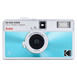 CAMARA KODAK EKTAR H35N GLAZED BLUE + FILM KODAK ULTRAMAX 24 EXP