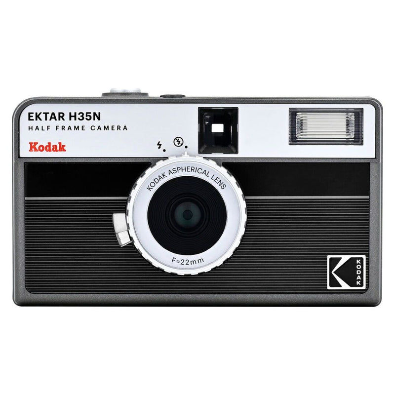 CAMARA KODAK EKTAR H35N STRIPED BLACK + FILM KODAK ULTRAMAX 24 EXP