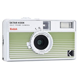 CAMARA KODAK EKTAR H35N STRIPED GREEN + FILM KODAK ULTRAMAX 24 EXP