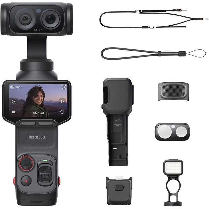 ESTABILIZADOR INSTA360 LUNA FILL LIGHT BUNDLE BLACK - LUNA07