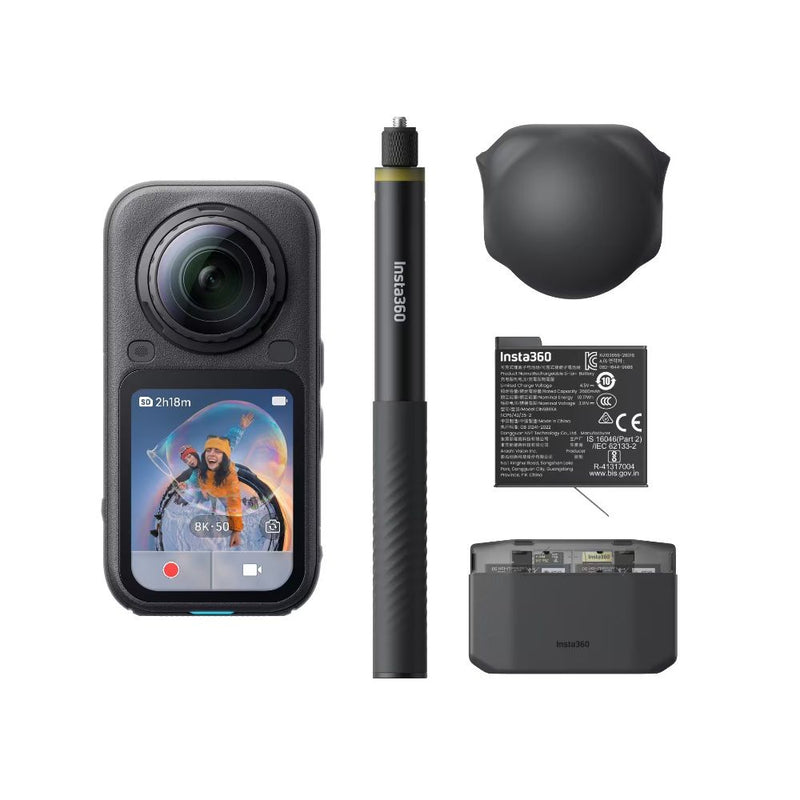INSTA360 FILMADORA X6 ESSENTIALS BUNDLE - BLACK - X603