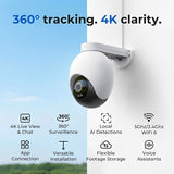 CAMARA IP IMILAB EC6 PRO CMSXJ120A 8MP/4K/WIFI/WHITE