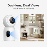 CAMARA IP IMILAB SC330 DUAL 3K+3K/INDOOR/ALEXA/WHITE
