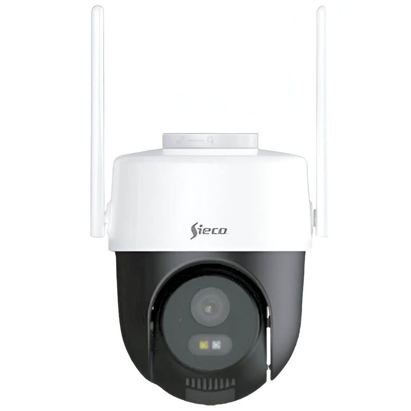 CAMARA IP SIECO MINI DOME S38PT 1080P/4MPX/SENSOR DE MOV/MIC/MICRO SD/WIFI/WHITE EXT 131876
