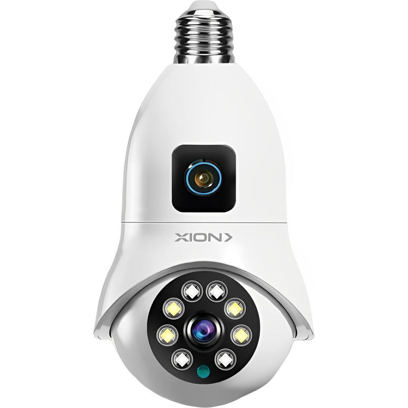 CAMARA IP XION XI-CCTV74 PANORAMICA 2CAM/V380APP/WIFI/4MP/360/INCLINACION/MOVIMIENTO/INFRA/I