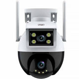 CAMARA IP SATELLITE 2CAM/4MP A-CAM008D EXT/WIFI/IP66 118080
