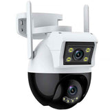 CAMARA IP SATELLITE 2CAM/4MP A-CAM008D EXT/WIFI/IP66 118080