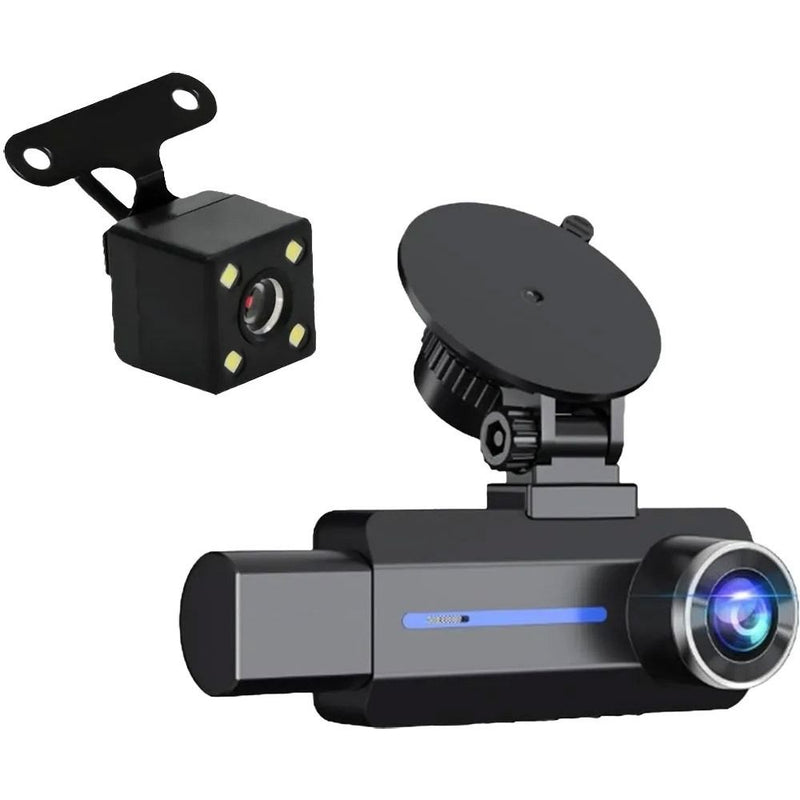 CAMARA P/AUTO C/PANTALLA SATELLITE A-DVR007 720P/3.16"/5MP/USB-C/SD