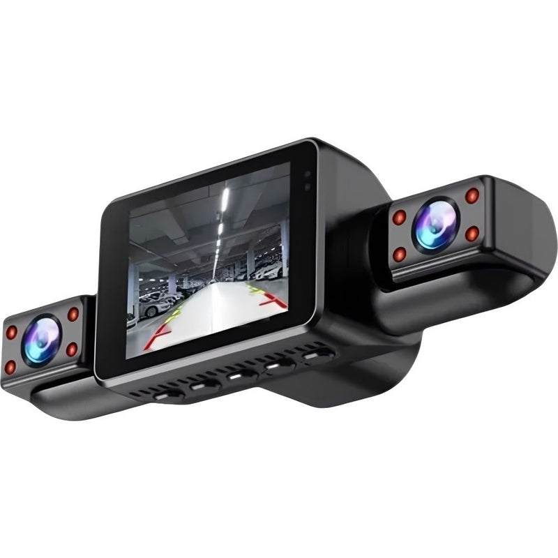 CAMARA P/AUTO C/PANTALLA SATELLITE A-DVR4013 1080P/2"/4CAM/32GB/360°