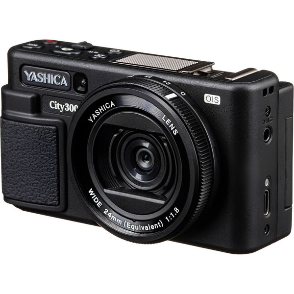 CAMARA DIGITAL YASHICA CITY 300 24MP/4X/4K/FLASH BLACK