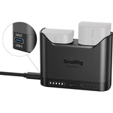 CARGADOR DE BATERIA DOBLE SMALLRIG LP-E6P P/CANON -5490 149091