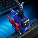 CARGADOR PARED GRAVASTAR ALPHA65 65W 2USB-C+USB-A BATTLE-WORN BLAZE BLUE