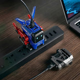 CARGADOR PARED GRAVASTAR ALPHA65 65W 2USB-C+USB-A BATTLE-WORN BLAZE BLUE