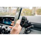 CARGADOR WIRELESS MAGNETICO P/AUTO VERBATIM QI2 ICE COOLING 15W/360°/BLACK 31861