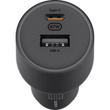 CARGADOR P/ AUTO XIAOMI MI CHARGER 67W CAR USB-A+USB-C BHR6814GL CC07ZM BLACK 111768