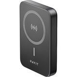 CARGADOR PORTATIL WIRELESS HAVIT MAGNETIC PB5224 15W 10.000MAH BLACK