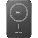 CARGADOR PORTATIL WIRELESS HAVIT MAGNETIC PB5224 15W 10.000MAH BLACK