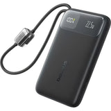 CARGADOR PORTATIL BASEUS ENERFILL FC11 22.5W 10.000MAH DIG DISPLAY 2CABLE USB-C BK E0027R04