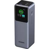 CARGADOR PORTATIL UGREEN NEXODE PB722 TFT SMART 200W 25.000MAH 2USB-C+USB-A GRAY 136741