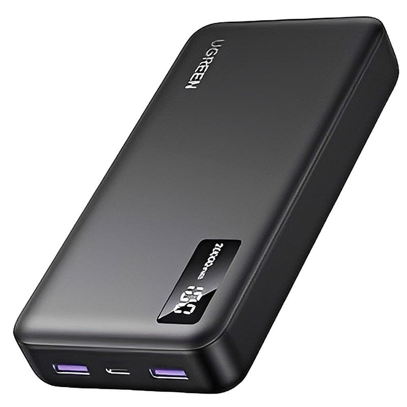 CARGADOR PORTATIL UGREEN PB312 22.5W 20.000MAH 2USB-A+USB-C BLACK (25683)