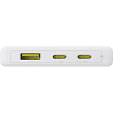CARGADOR PORTATIL BASEUS PICOGO 20W 10.000MAH LCD USB-A+2USB-C+CABLE USB-C WHI P10076801213