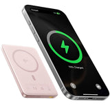 CARGADOR PORTATIL WIRELESS BASEUS PICOGO AM41 QI2 MAGNETIC 27W 10.000MAH PINK E0027202 151636
