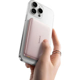 CARGADOR PORTATIL WIRELESS BASEUS PICOGO AM41 QI2 MAGNETIC 27W 10.000MAH PINK E0027202 151636