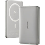 CARGADOR PORTATIL WIRELESS BASEUS PICOGO AM41 QI2 MAGNETIC 27W 10.000MAH TITANIUM E0027203