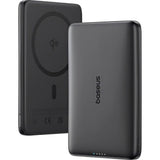 CARGADOR PORTATIL WIRELESS BASEUS PICOGO AM41 QI2 MAGNETIC 27W 10.000MAH BLACK E002720D